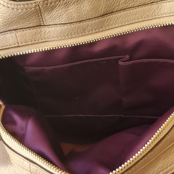 Coach Purse Silver-Gold - Picture 2 of 7